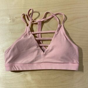 ZYIA Pink Strappy Sports Bra XL (OM)